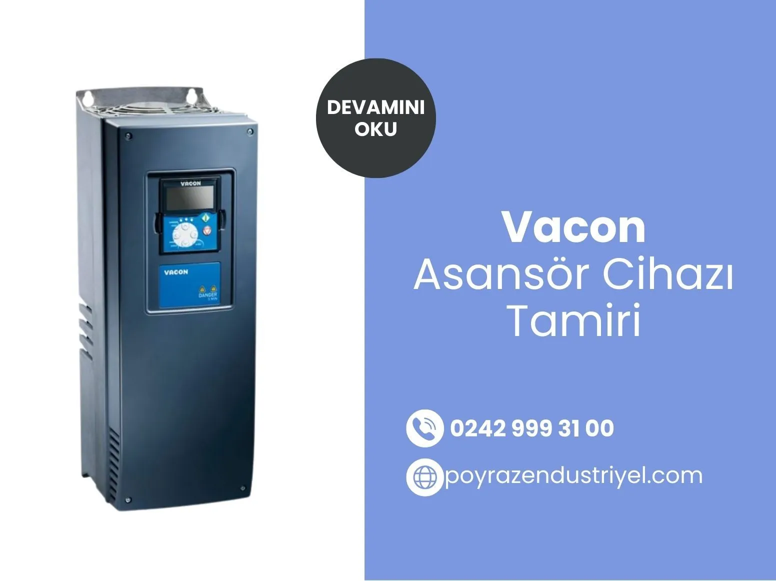 Vacon Asansör Cihazı Tamiri